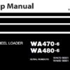 Komatsu WA470-6 , WA480-6 Wheel Loader Service Repair Shop Manual