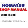 Komatsu WA500-3H Wheel Loader Service Repair Manual (S/N: WA500H20051 and up)