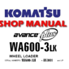 Komatsu WA600-3LK Wheel Loader Service Repair Manual (S/N: A51001 and up)