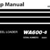Komatsu WA600-8 Wheel Loader Service Repair Shop Manual (80001 and up)