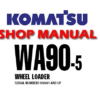 Komatsu WA90-5 Wheel Loader Service Repair Manual (S/N: H50051 and up)