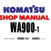 Komatsu WA900-1 Wheel Loader Service Repair Manual (S/N: 20008 and up)