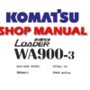 Komatsu WA900-3 Avance Wheel Loader Service Repair Manual (S/N: 50001 and up)