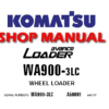 Komatsu WA900-3LC Wheel Loader Service Repair Manual (S/N: A50001 and up)