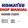 Komatsu WB140-2N ,WB150-2N Backhoe Loader Service Repair Manual (A20001 and up, A60001 and up)