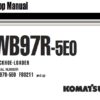 Komatsu WB97R-5E0 Backhoe Loaders Service Repair Manual (F80211 and up)