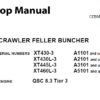 Komatsu XT430-3 , XT430L-3 , XT445L-3 , XT460L-3 CRAWLER FELLER BUNCHER Service Repair Shop Manual