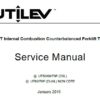 Utilev A413 & A417 (UT50-70P) 5T-7T Internal Combustion Counterbalance Forklift Truck Service Repair Manual