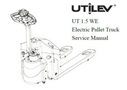 Utilev A956 (UT15WE) UT 1.5 WE Electric Pallet Truck Service Repair Manual